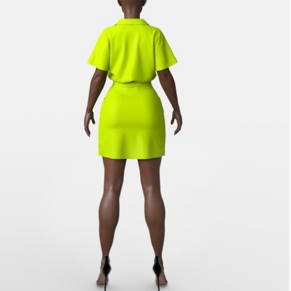 Two piece top and skirt set never worn! - Picture 2 of 3